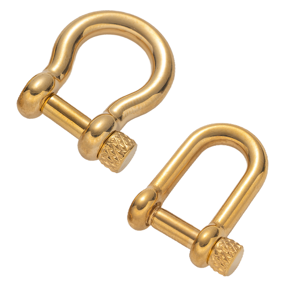 Jewelry Making Findings - 1 Stück 304 Edelstahl D-Ring Anker