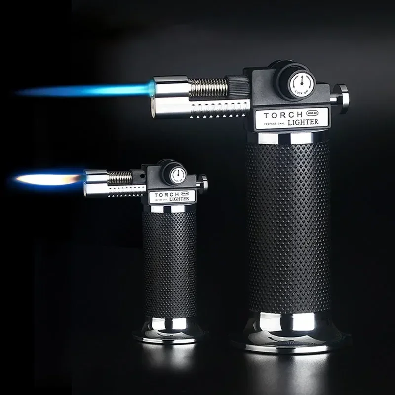 Jewelry Making Torch - Gasfeuerzeug Winddicht BBQ Küche Kochen Hochleistungs-Turbine-Feuerzeug