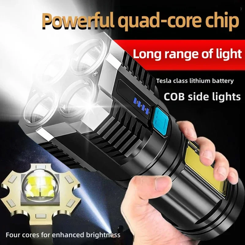 Jewelry Making Torch - Hochleistungs-LED-Taschenlampen, Camping-Taschenlampe mit 4 Lampenperlen und