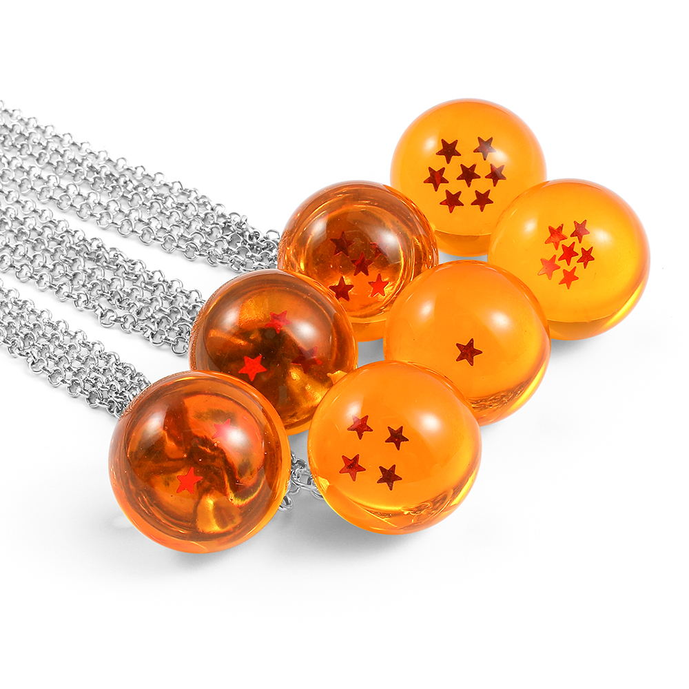 Jewelry Making Necklaces - Dragon Ball Serie Halsketten-Anhänger 1-7 Sterne