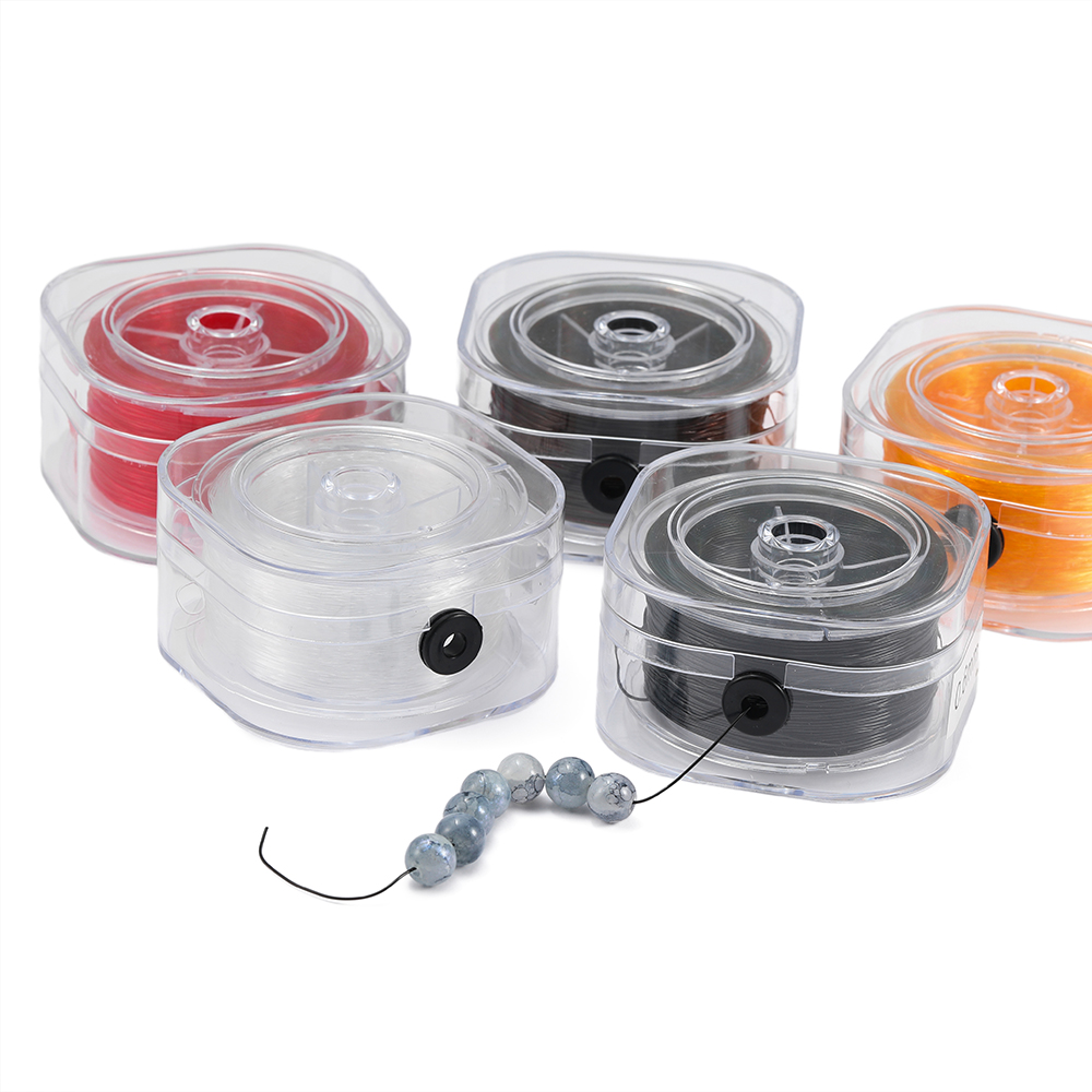 Jewelry Making Yarn - 1 Rolle 36/60/100/120 m elastische Schnur