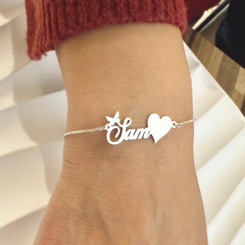 Jewelry Making For Kids - Personalisierte Schmetterlings-Namensarmbänder für Frauen und Kinder,