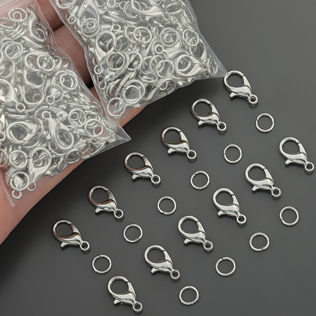 1/2/300 Stück Karabinerverschl – Jewelry Making Pieces Bewertung und Preis