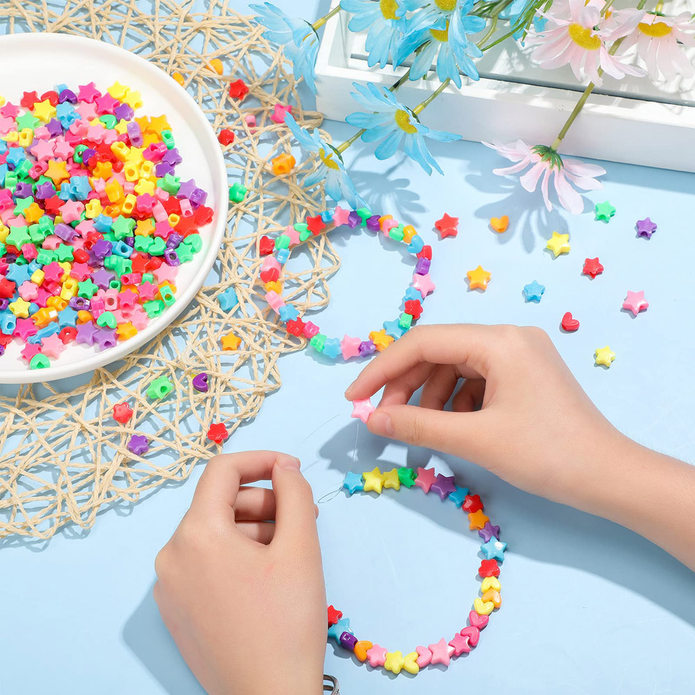 500 stücke DIY Handgemachte Pe – Jewelry Making For 5 Year Old Bewertung und Preis