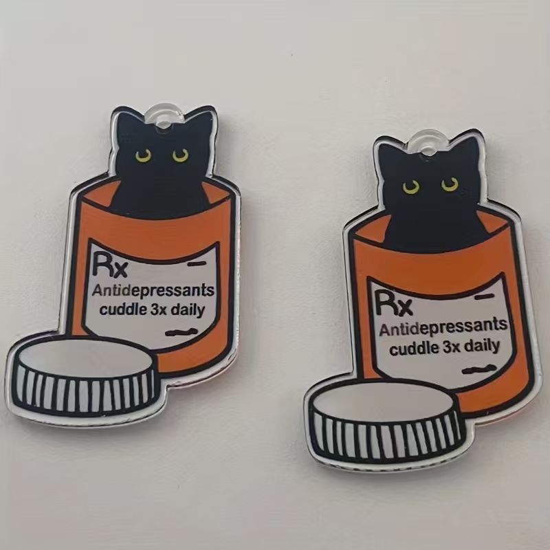 10 Stück Acryl-Medizin-Katzen- – Jewelry Making Necklaces Bewertung und Preis