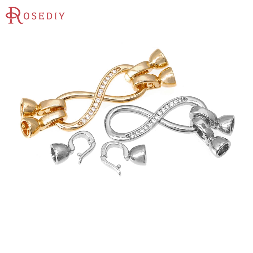 18K Goldfarbene Unendlichkeits – Jewelry Making Knots For Clasps Bewertung und Preis