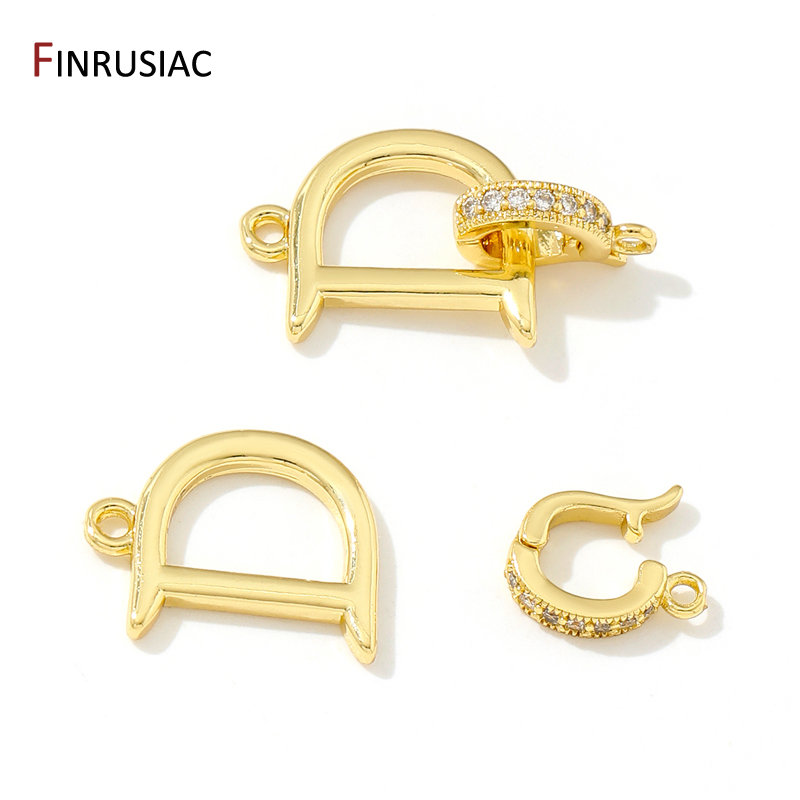 18K vergoldete Messingverschlü – Jewelry Making Pieces Bewertung und Preis