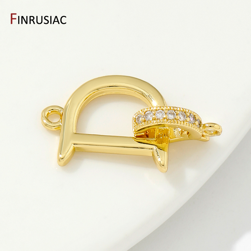 18K vergoldete Messingverschlü – Jewelry Making Pieces Bewertung und Preis