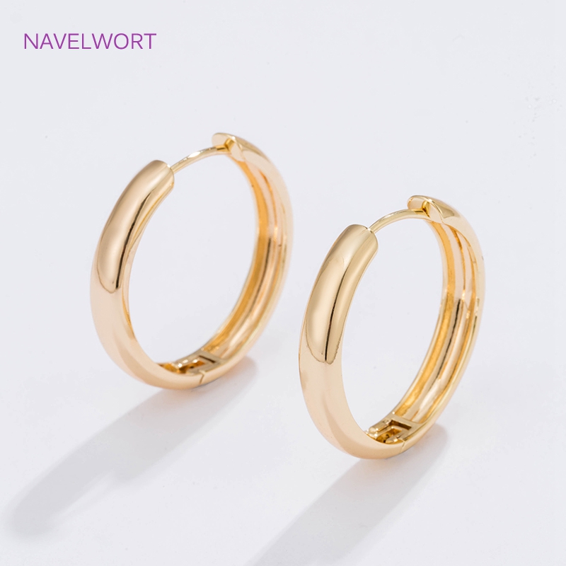 6 Größen vergoldete Kreisohrri – Jewelry Making Pieces Bewertung und Preis
