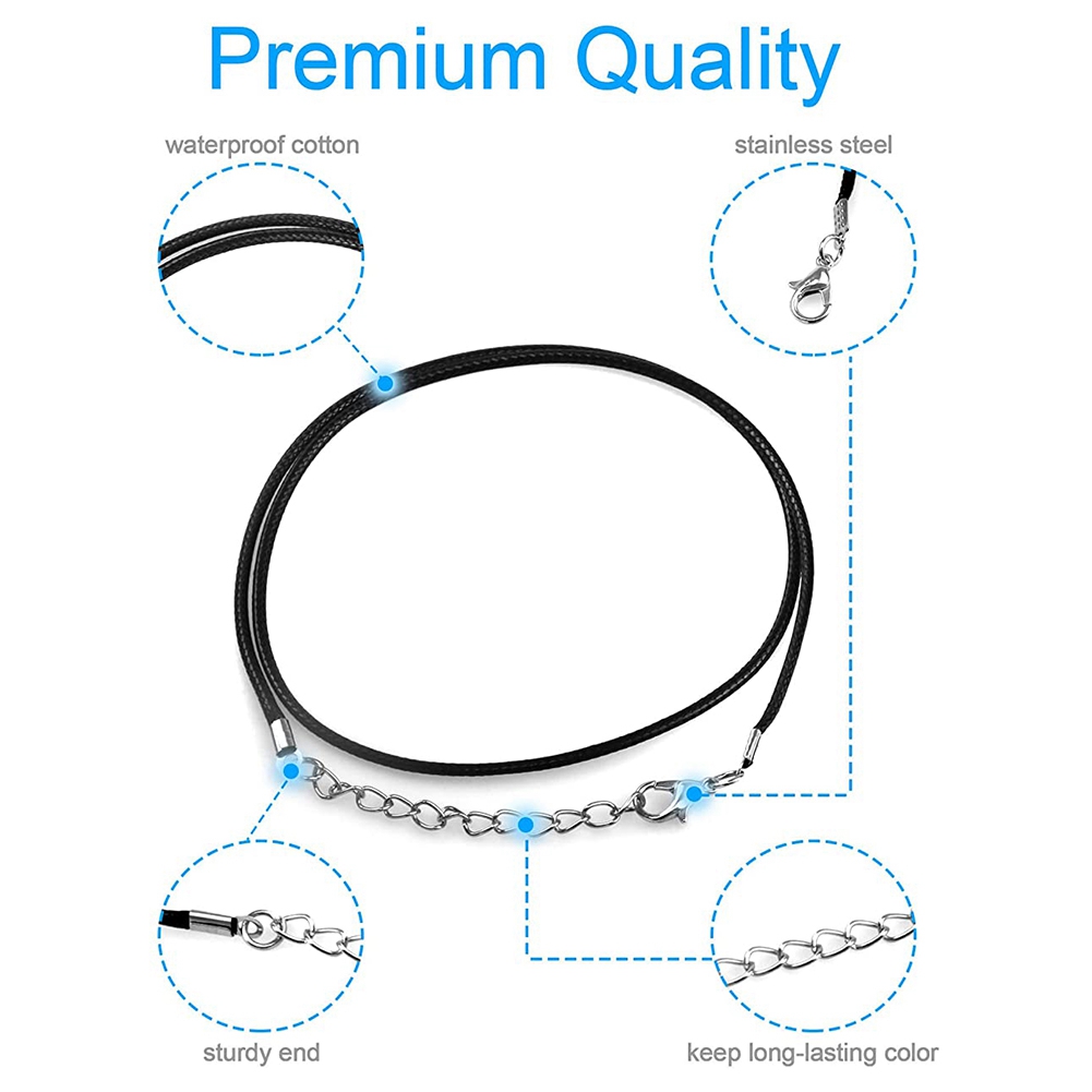 ABQR 24 Stück Kordel-Halskette – Jewelry Making Necklaces Bewertung und Preis