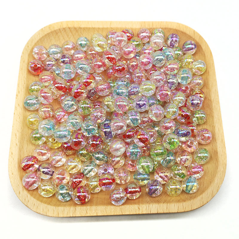 50Pcs 10mm Acryl Perlen Bunte  – Jewelry Making For 5 Year Old Bewertung und Preis