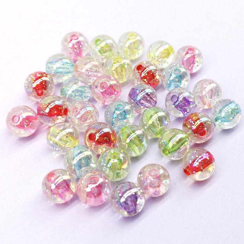 50Pcs 10mm Acryl Perlen Bunte  – Jewelry Making For 5 Year Old Bewertung und Preis