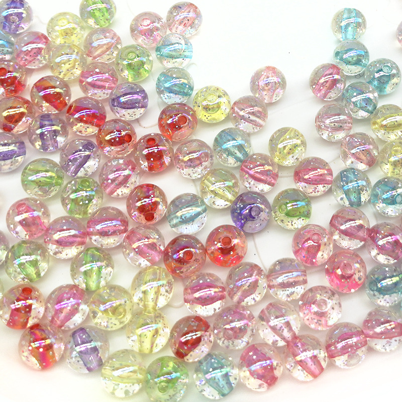50Pcs 10mm Acryl Perlen Bunte  – Jewelry Making For 5 Year Old Bewertung und Preis