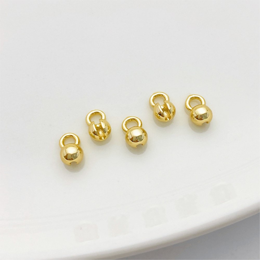 10 Stück Echte 18K Vergoldete  – Jewelry Making Knots For Clasps Bewertung und Preis