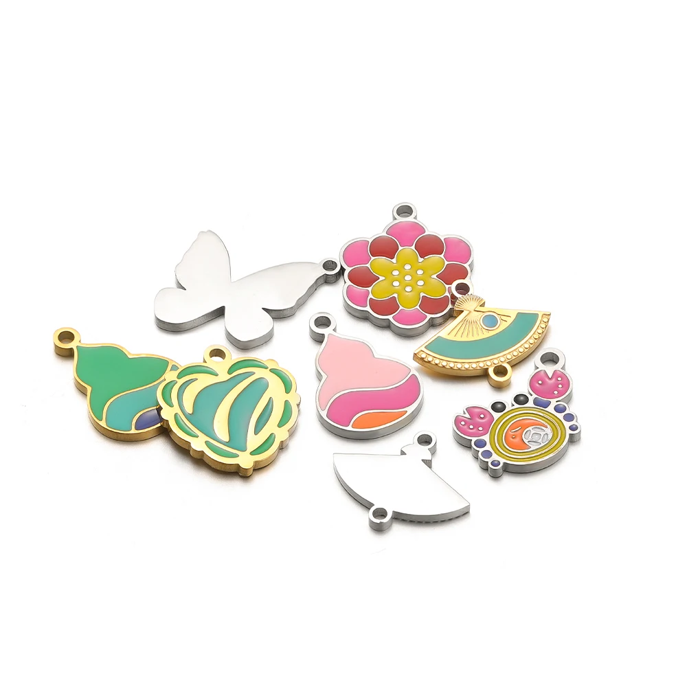 5 Stück Edelstahl Lotus Schmet – Jewelry Making For 5 Year Old Bewertung und Preis