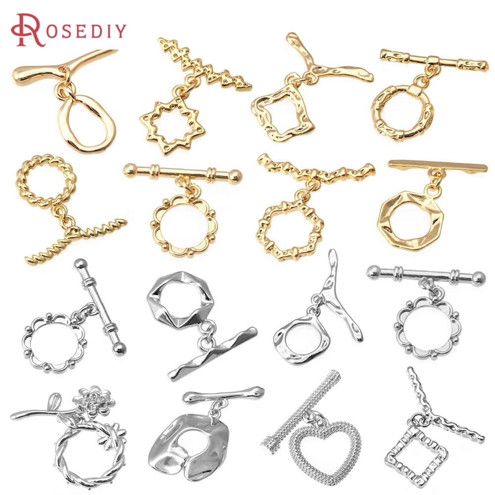 6 Sets 18 Karat Gold Farbe Mes – Jewelry Making Pieces Bewertung und Preis