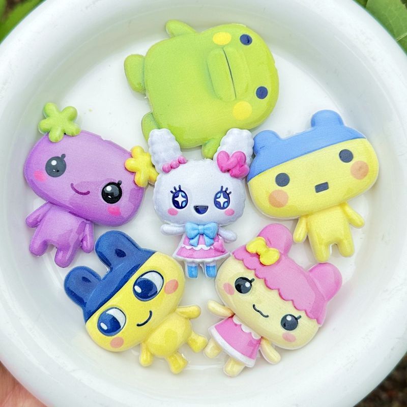 45mm Cartoon-Tamagotchi doppel – Jewelry Making Necklaces Bewertung und Preis