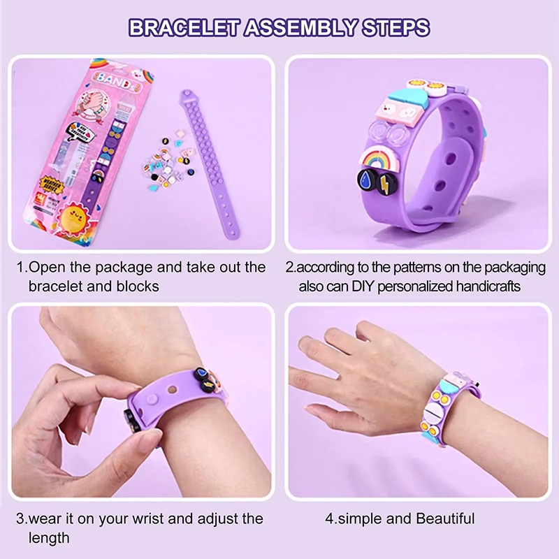 6 Teile/satz Kinder Bausteine  – Jewelry Making For Kids Bewertung und Preis