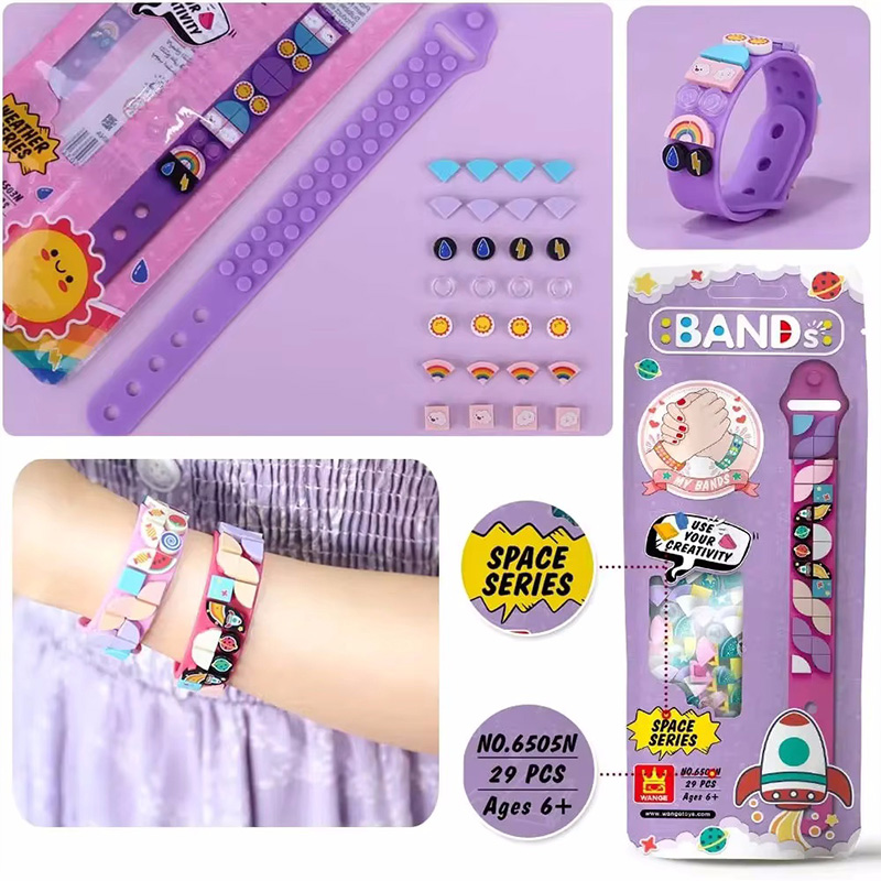 6 Teile/satz Kinder Bausteine  – Jewelry Making For Kids Bewertung und Preis