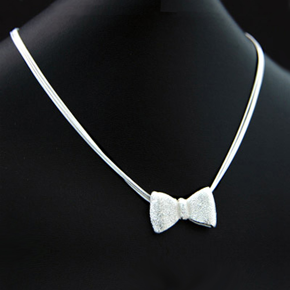 Süße Halskette mit Schleife au – Jewelry Making Singapore Bewertung und Preis