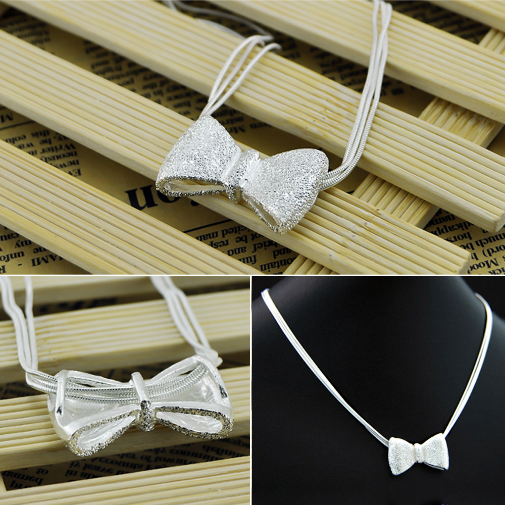 Süße Halskette mit Schleife au – Jewelry Making Singapore Bewertung und Preis