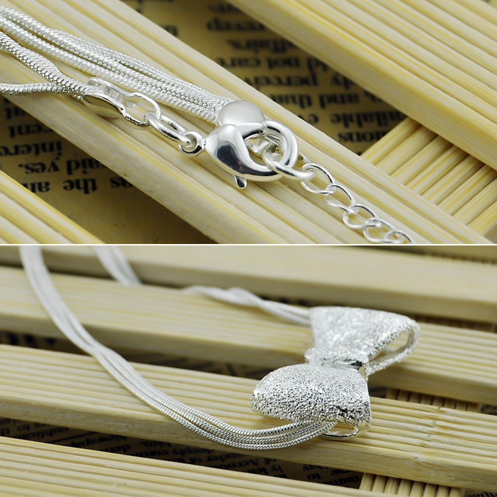 Süße Halskette mit Schleife au – Jewelry Making Singapore Bewertung und Preis