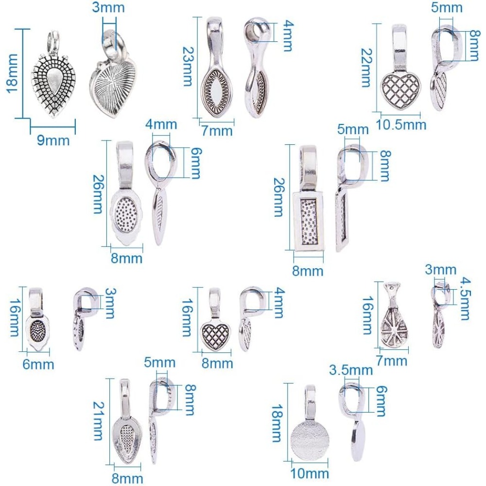 200 Stück 10-teilige flache Pa – Jewelry Making Pieces Bewertung und Preis