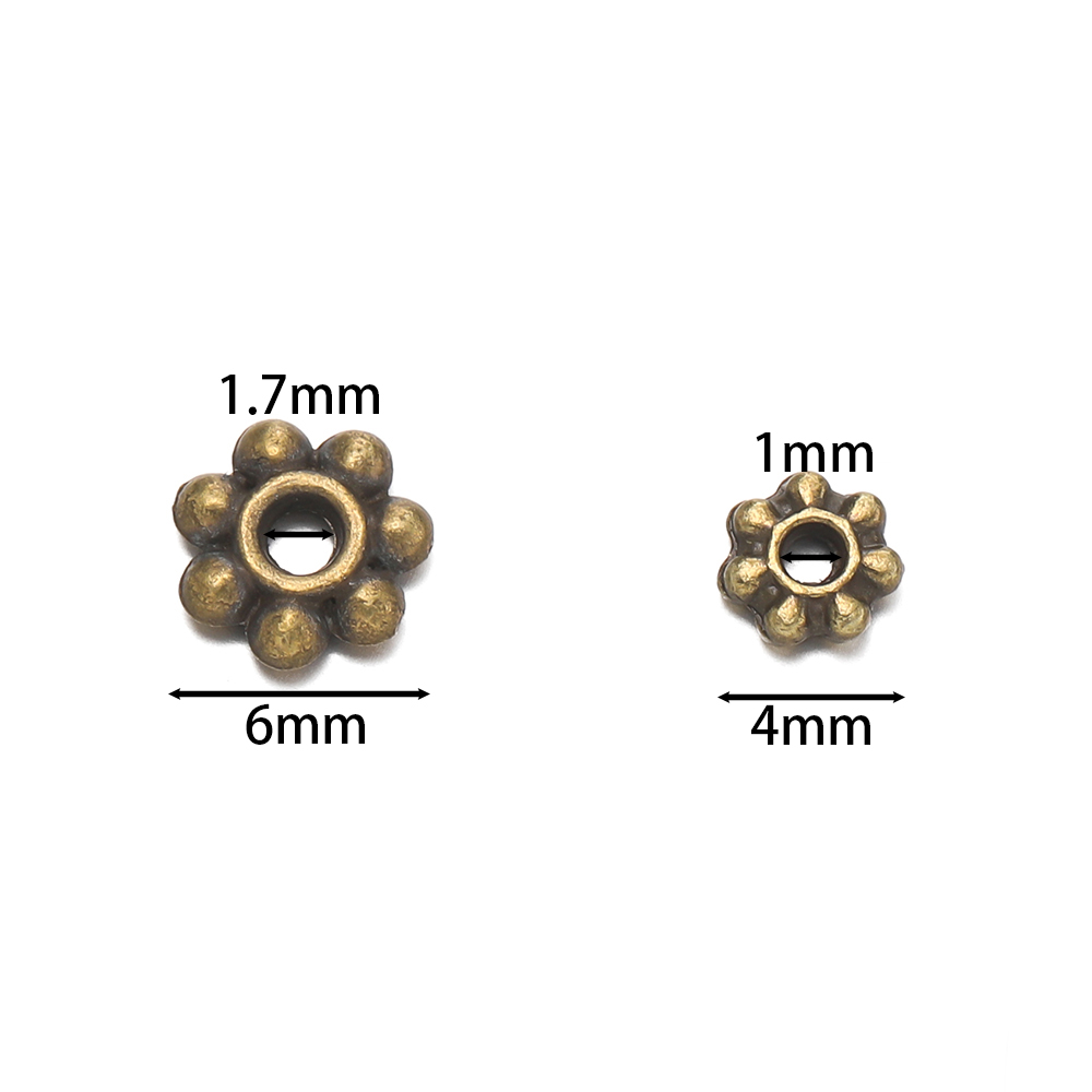 200 teile/los 4/6mm Daisy Schn – Jewelry Making Pieces Bewertung und Preis