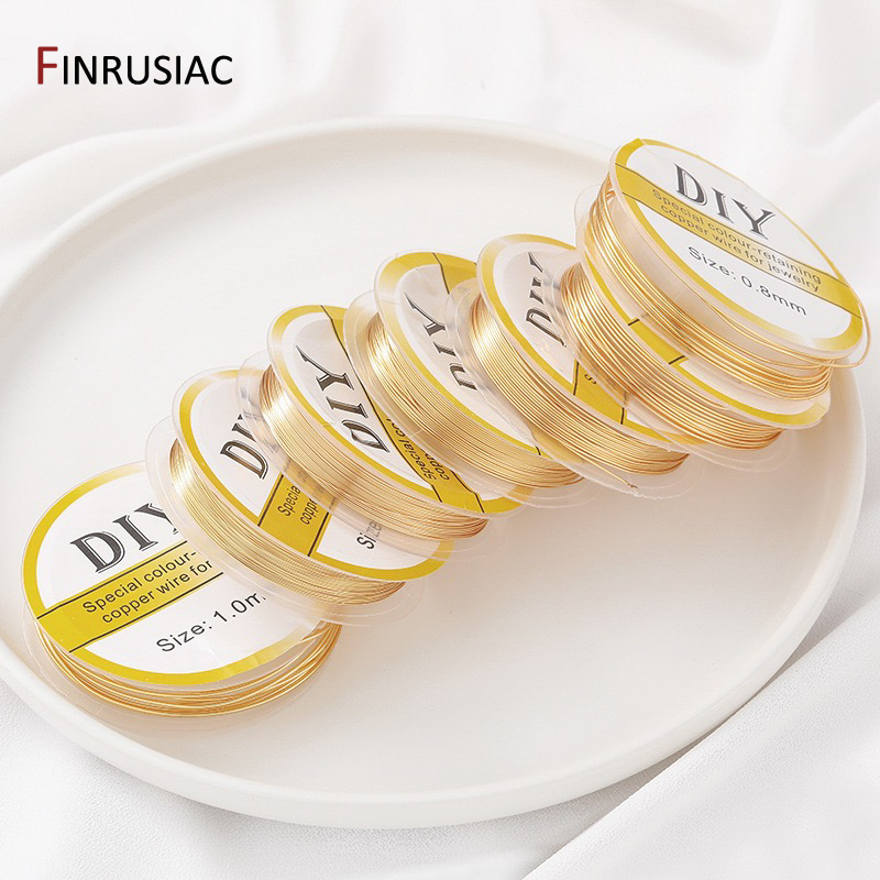 14K vergoldeter Kupferdraht fü – Jewelry Making Yarn Bewertung und Preis