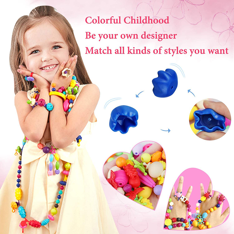 100 Stück Pop-Perlen für Kinde – Jewelry Making For 5 Year Old Bewertung und Preis