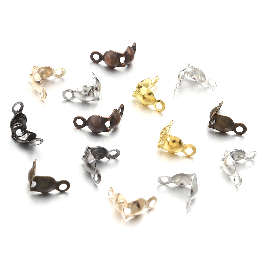 200 teile/los Metall Ende Crim – Jewelry Making Knots For Clasps Bewertung und Preis