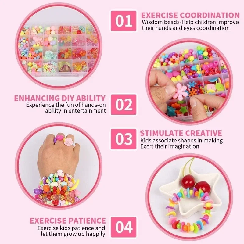 Mädchen DIY Perlen Set Schmuck – Jewelry Making For Kids Bewertung und Preis